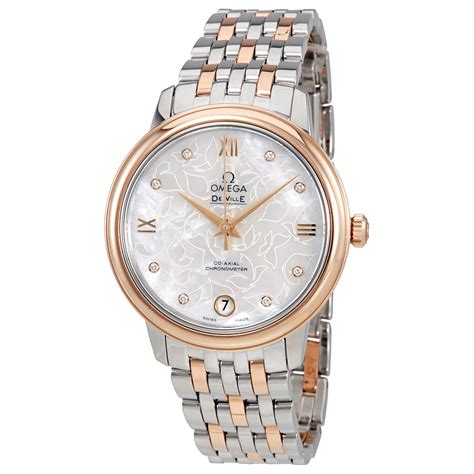 omega de ville prestige butterfly diamond ladies watch|omega de ville watches.